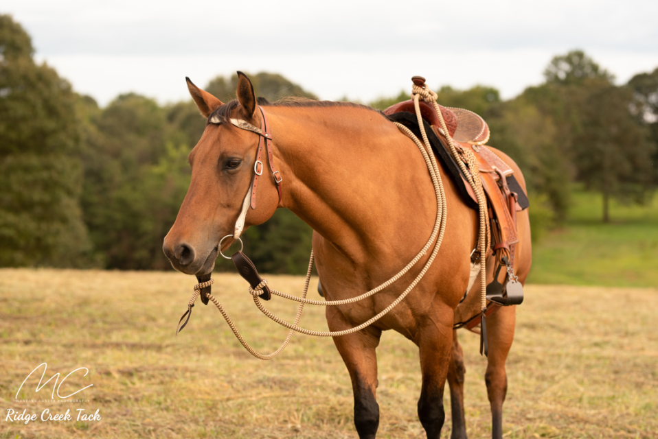 how to tie mecate reins