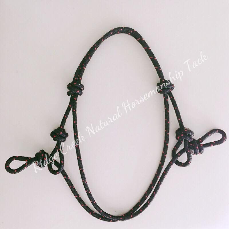 Bitless Indian Bosal Rope Bridle - The Homestead Tack Shop